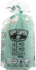 HAPPY CAMPERS GLUTEN FREE: Hemp Hemp Hooray! Bread, 17 oz
