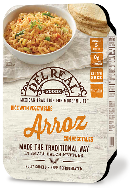 DEL REAL FOODS: Arroz Rice with Vegetables, 1.50 lb