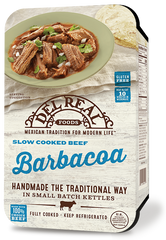 DEL REAL FOODS: Barbacoa Slow Cooked Beef, 15 oz
