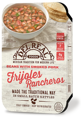 DEL REAL FOODS: Frijoles Rancheros Beans with Smoked Pork, 24 oz
