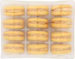 DUVERGER: French Macarons Lemon, 72 pc