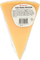 BELGIOIOSO: Vegetarian Parmesan Wedge Cheese, 8 oz