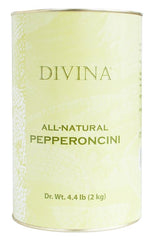 DIVINA: All Natural Pepperoncini, 4.4 lb