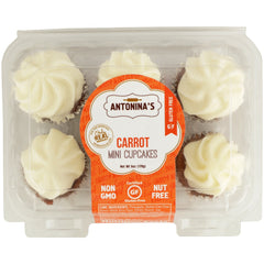 ANTONINAS: Gluten-Free Carrot Mini Cupcakes, 6 oz