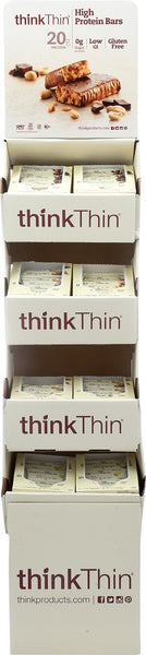 THINK THIN: High Protein Bars 4 Variety 160 Pieces Display, 1 ds
