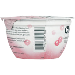 CHOBANI: Less Sugar Greek Yogurt Willamette Raspberry, 5.30 oz