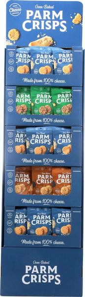 PARM CRISPS: 3 Variation 60 Count Display, 1 ds