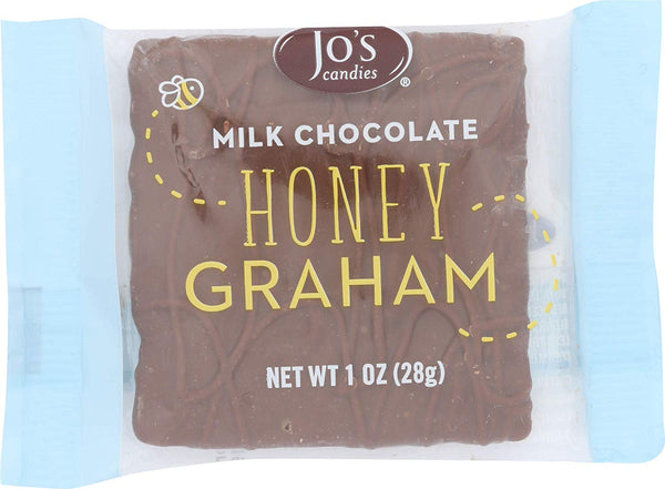 JOS CANDIES: Milk Chocolate Honey Graham, 1 oz