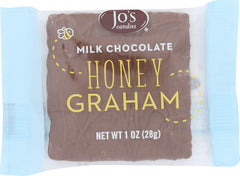 JOS CANDIES: Milk Chocolate Honey Graham, 1 oz