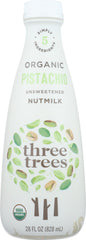 THREE TREES: Organic Unsweetened Pistachio Nutmilk, 28 oz