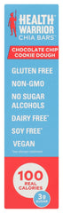 HEALTH WARRIOR: Chocolate Chip Cookie Dough Chia Bar, 4.40 oz