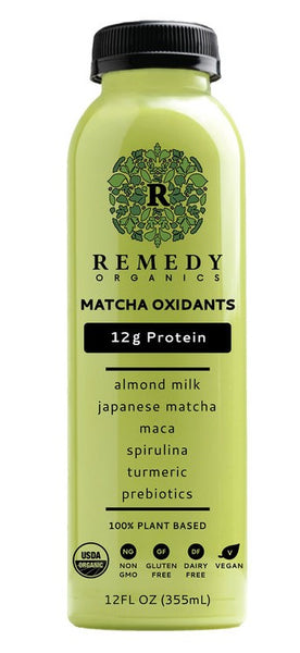 REMEDY ORGANICS: Matcha Oxidants Beverage, 12 oz