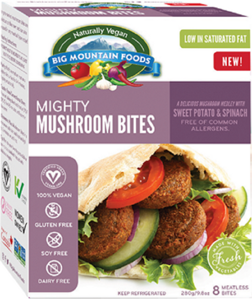 BIG MOUNTAIN FOODS: Mighty Mushroom Bites, 9.8 oz