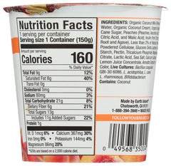 FOLLOW YOUR HEART: Peach Dairy-Free Yogurt, 5.3 oz