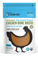 THE FLAVOR CHEF: Organic Chicken Bone Broth, 24 oz