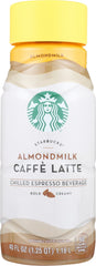 STARBUCKS: Almondmilk Caffe Latte, 40 oz