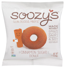 SOOZYS: Cinnamon Sugar Donut Single Serve, 1.70 oz