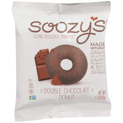 SOOZYS: Double Chocolate Donut Single Serve, 1.70 oz