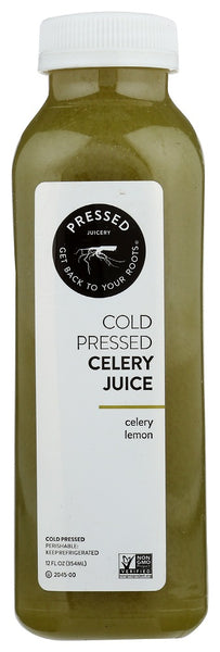 PRESSED JUICERY: Celery Juice, 12 oz