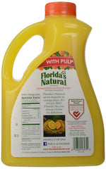 FLORIDAS NATURAL: Orange Juice Some Pulp, 89 oz