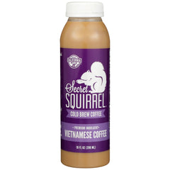 SECRET SQUIRREL: Cold Brew Vietnamese Coffee, 10 oz