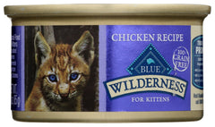 BLUE BUFFALO: Wilderness for Kittens Chicken Recipe, 3 oz