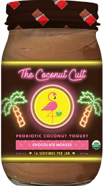 THE COCONUT CULT: Chocolate Mousse Probiotic Coconut Yogurt, 16 oz