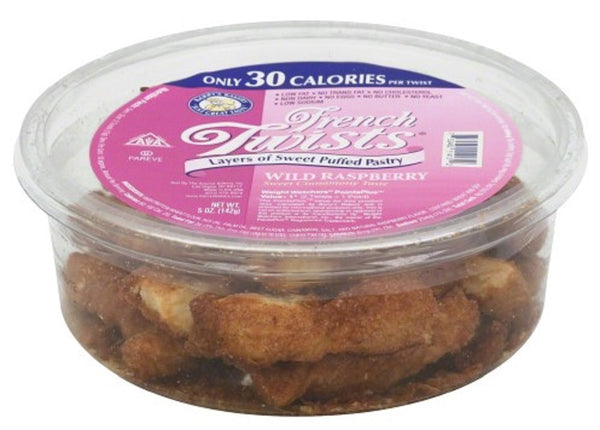 BARRY'S BAKERY: Wild Raspberry French Twist, 5 oz