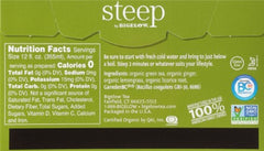 BIGELOW: Steep Organic Green Tea with Ginger Plus Probiotics, 0.90 oz