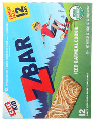 CLIF KID: ZBar Iced Oatmeal Cookie Family Pack, 15.24 oz