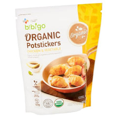 BIBIGO: Organic Potstickers Chicken and Vegetable Dumplings, 16 oz