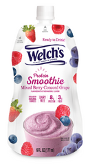 WELCH'S: Mixed Berry Concord Grape Protein Smoothie, 6 oz