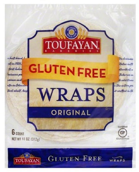 TOUFAYAN: Gluten Free Original Wraps, 11 oz