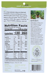 AMAZI: Salted Olive Oil Plantain Chips, 2.30 oz