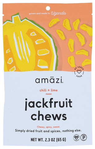 AMAZI: Chili Lime Jackfruit Chews, 2.30 oz