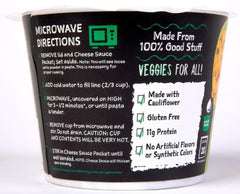 VEGGIECRAFT FARMS: Mac & Cheese Made with Cauliflower Cup, 2.05 oz