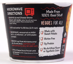 VEGGIECRAFT FARMS: Mac & Cheese Made with Sweet Potato Cup, 2.05 oz