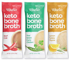 KISS MY KETO: Keto Bone Broth Variety Pack, 285 gm