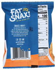 FAT SNAX: Peanut Butter Cookies, 1.40 oz