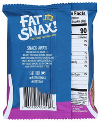 FAT SNAX: Double Chocolate Chip Cookies, 1.40 oz
