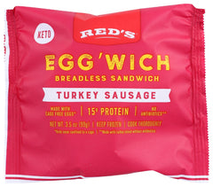 RED'S: Turkey Sausage Egg'Wich, 3.50 oz