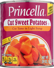 PRINCELLA: Cut Sweet Potatoes, 29 oz