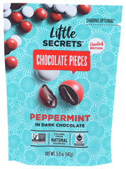 LITTLE SECRETS LLC: Peppermint in Dark Chocolate, 5 oz