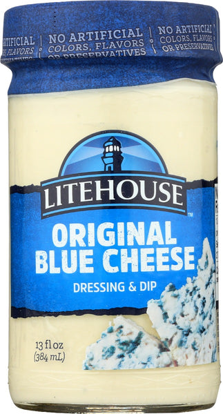 LITEHOUSE: Original Blue Cheese Dressing and Dip, 13 oz