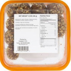 BARD VALLEY NATURAL DELIGHTS: Pecan Pumpkin Pie Spiced Date Rolls, 12 oz