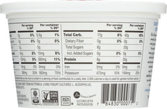 STRAUS: Organic Nonfat Plain European Style Yogurt, 16 oz