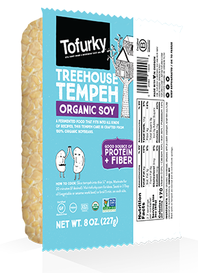 TOFURKY: Treehouse Tempeh Organic Soy, 8 oz