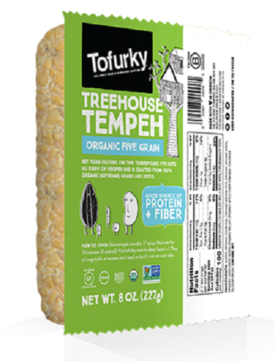 TOFURKY: Treehouse Tempeh Organic Five Grain, 8 oz