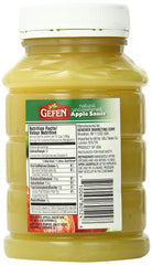 GEFEN: Natural Unsweetened Apple Sauce, 23 oz