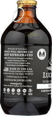 LUCKY JACK: Nitro Cold Brew Triple Black Coffee, 10.5 oz